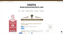 Desktop Screenshot of educacioilestic.cat